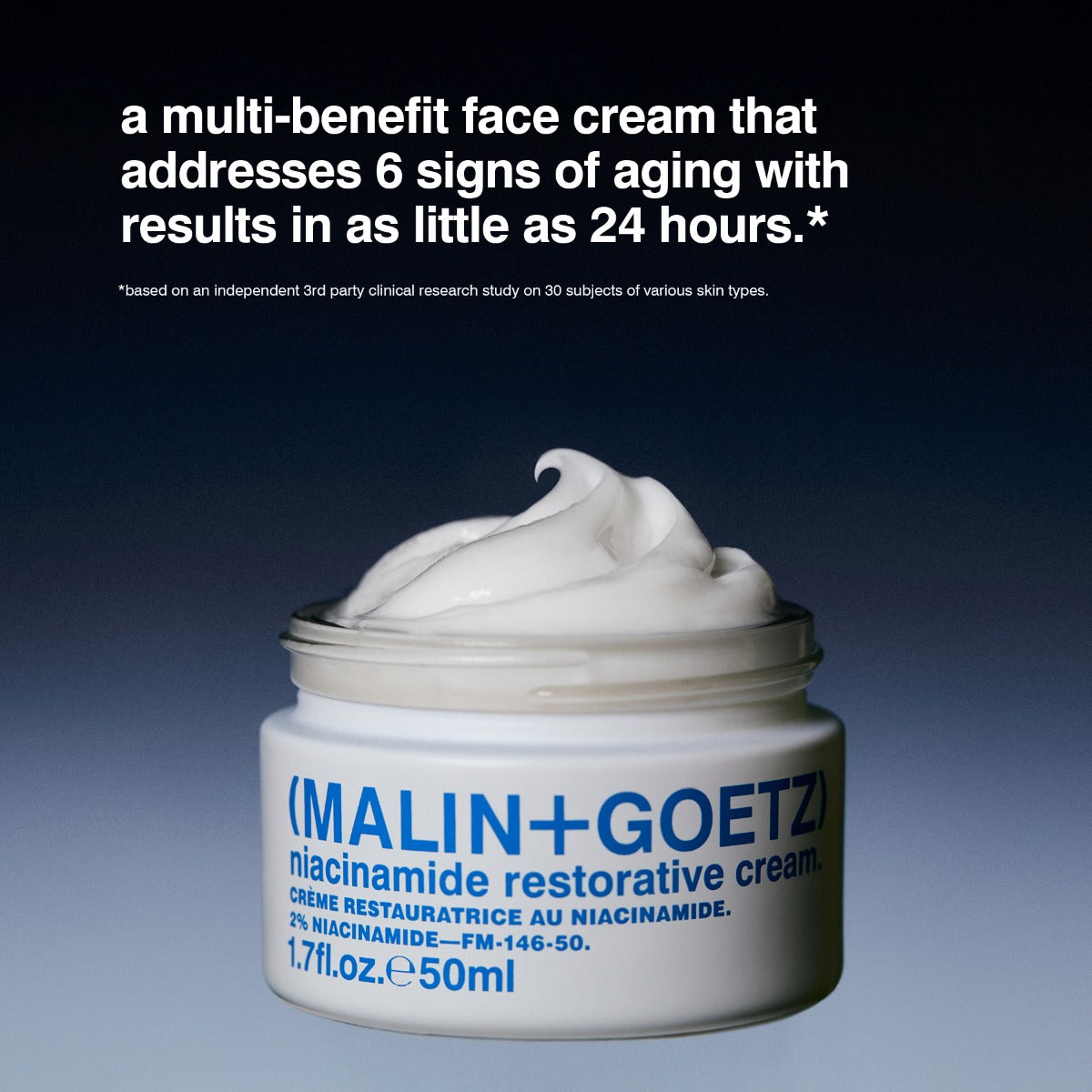 niacinamide restorative cream.