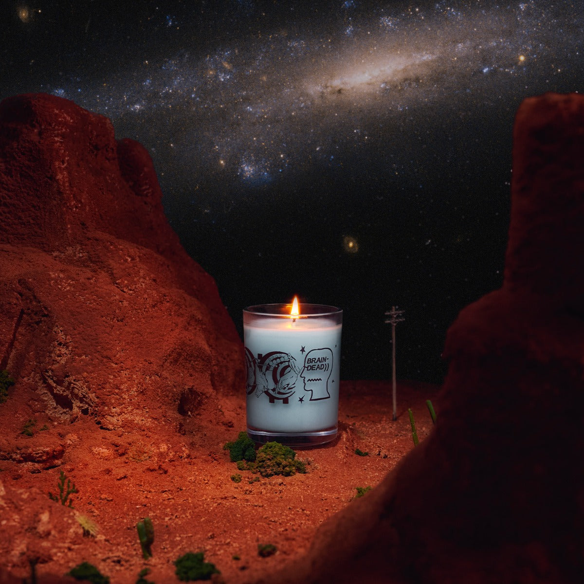 BRAIN DEAD X MALIN+GOETZ Leather Candle - MALIN+GOETZ