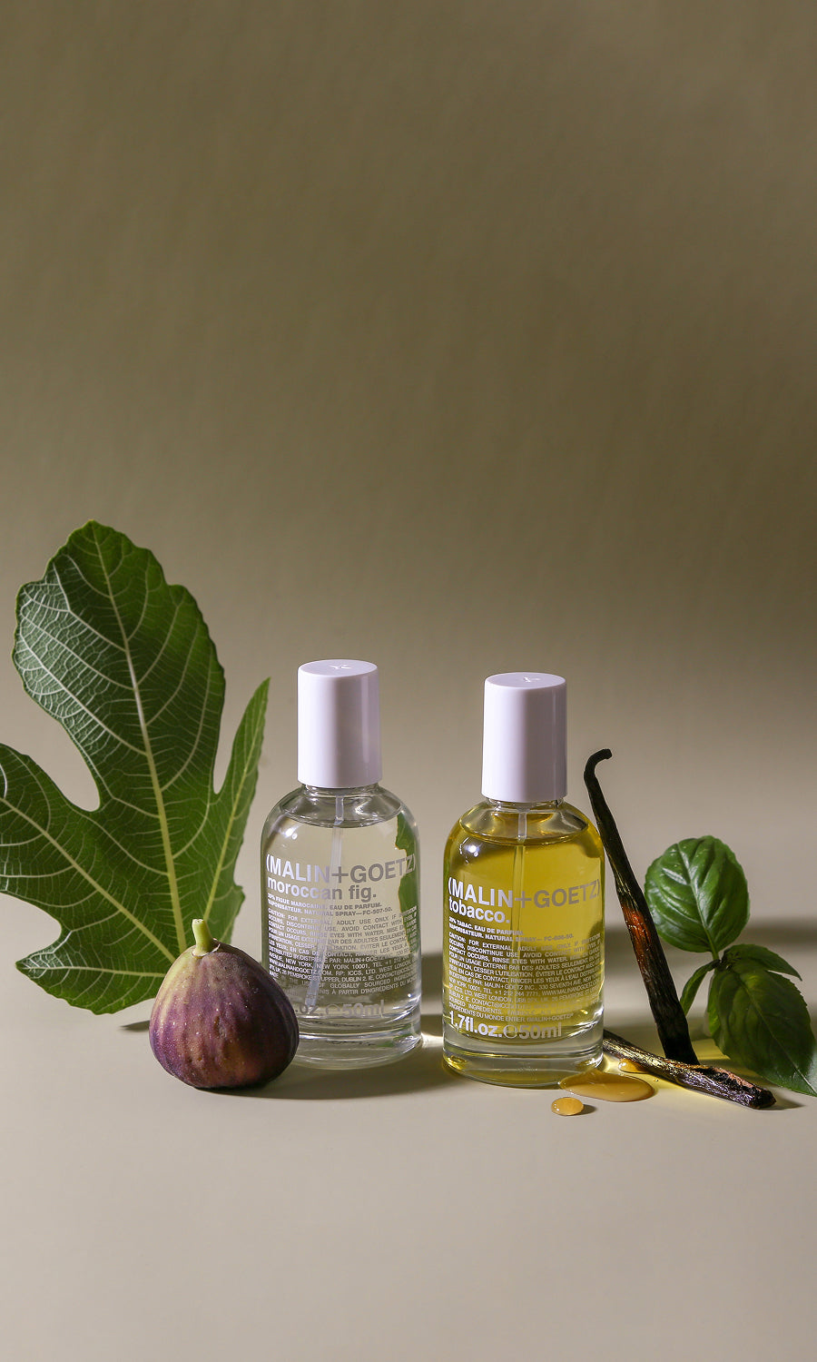 moroccan fig eau de parfum and tobacco eau de parfum