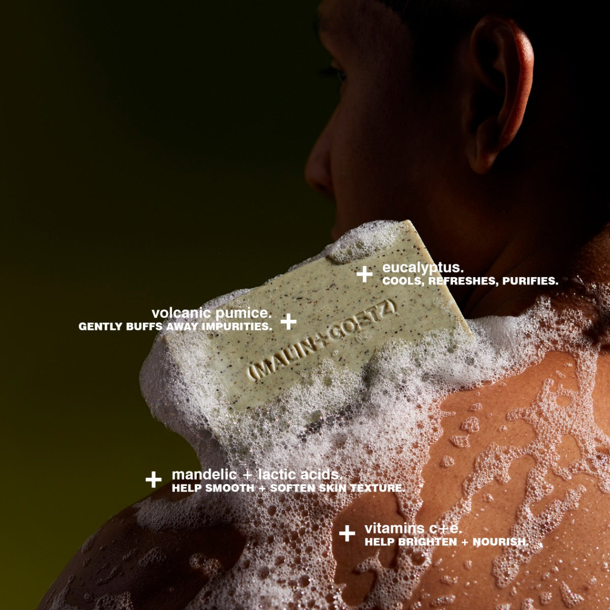 mandelic acid exfoliating bar. - MALIN+GOETZ