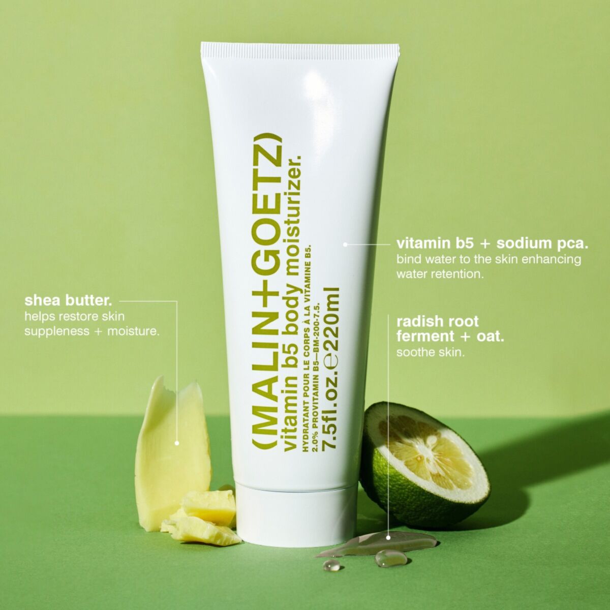 Vitamin B5 Body Moisturizer | Vitamin B5 Body Cream | (MALIN+GOETZ)