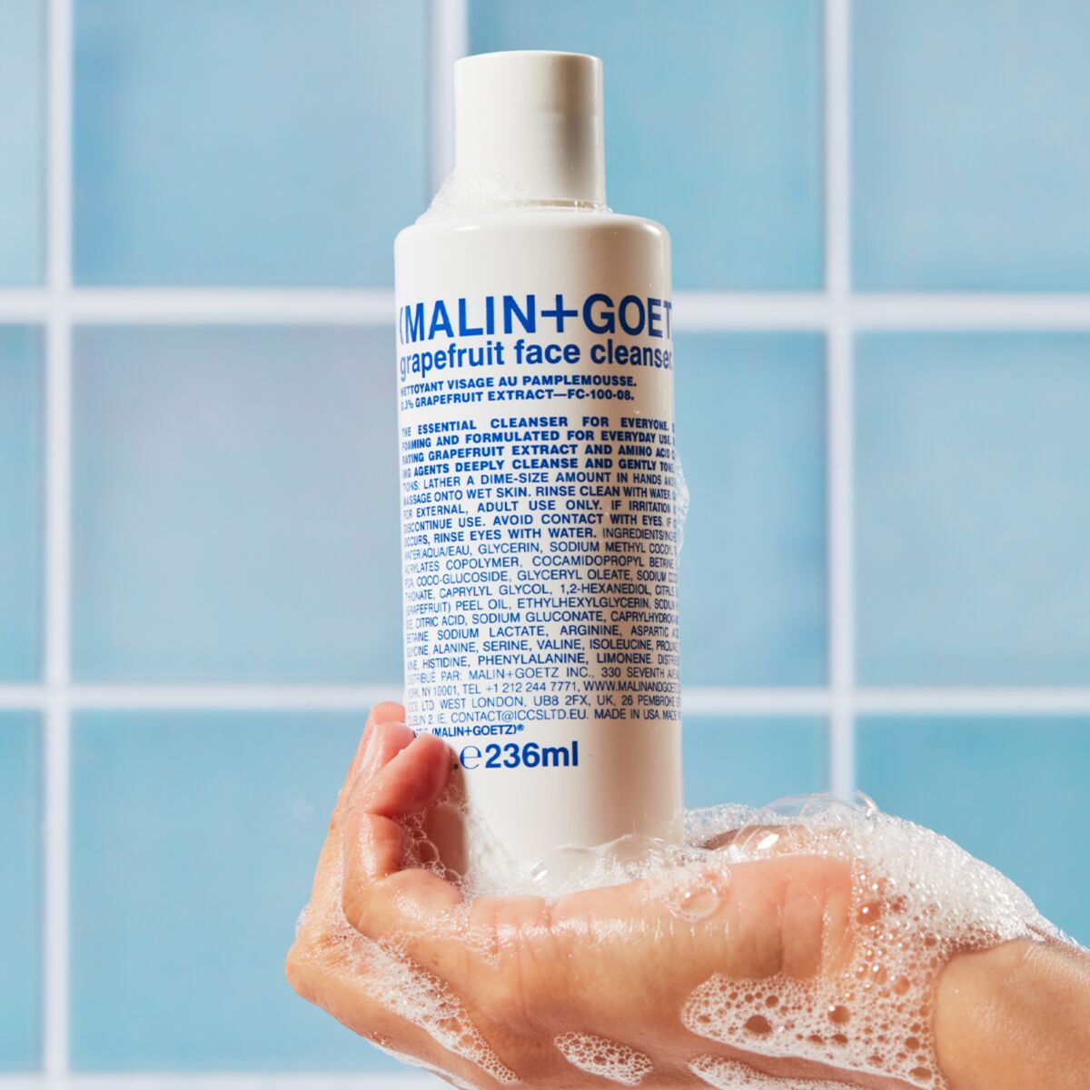 Grapefruit Face Cleanser | Foaming Facial Cleanser | (MALIN+GOETZ)