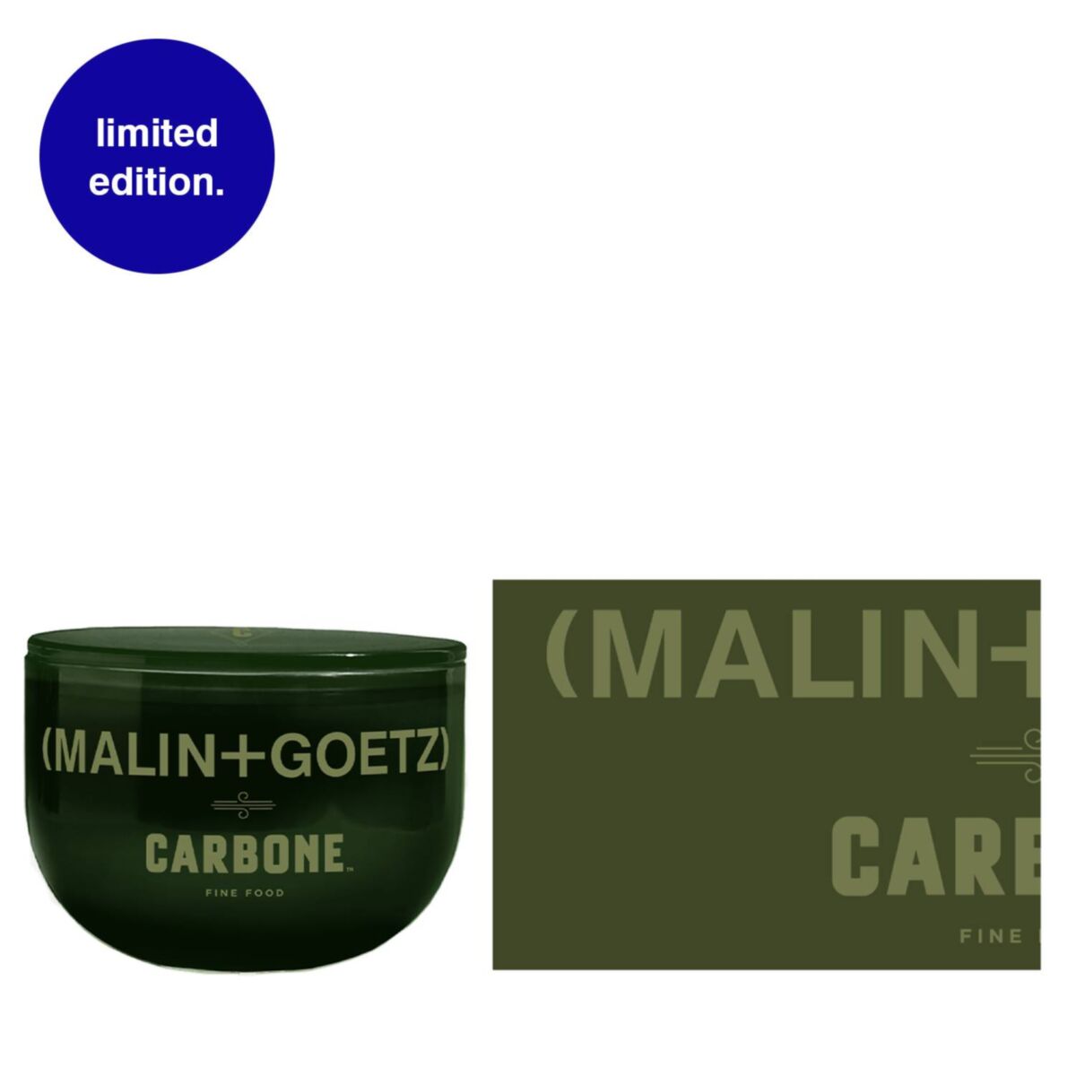 Carbone Fine Food x MALIN+GOETZ tomato supercandle