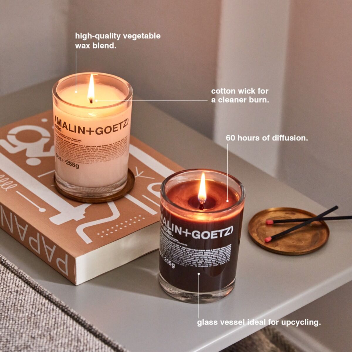 Malin + Goetz Sage Candle 9oz - Thumbnail 5