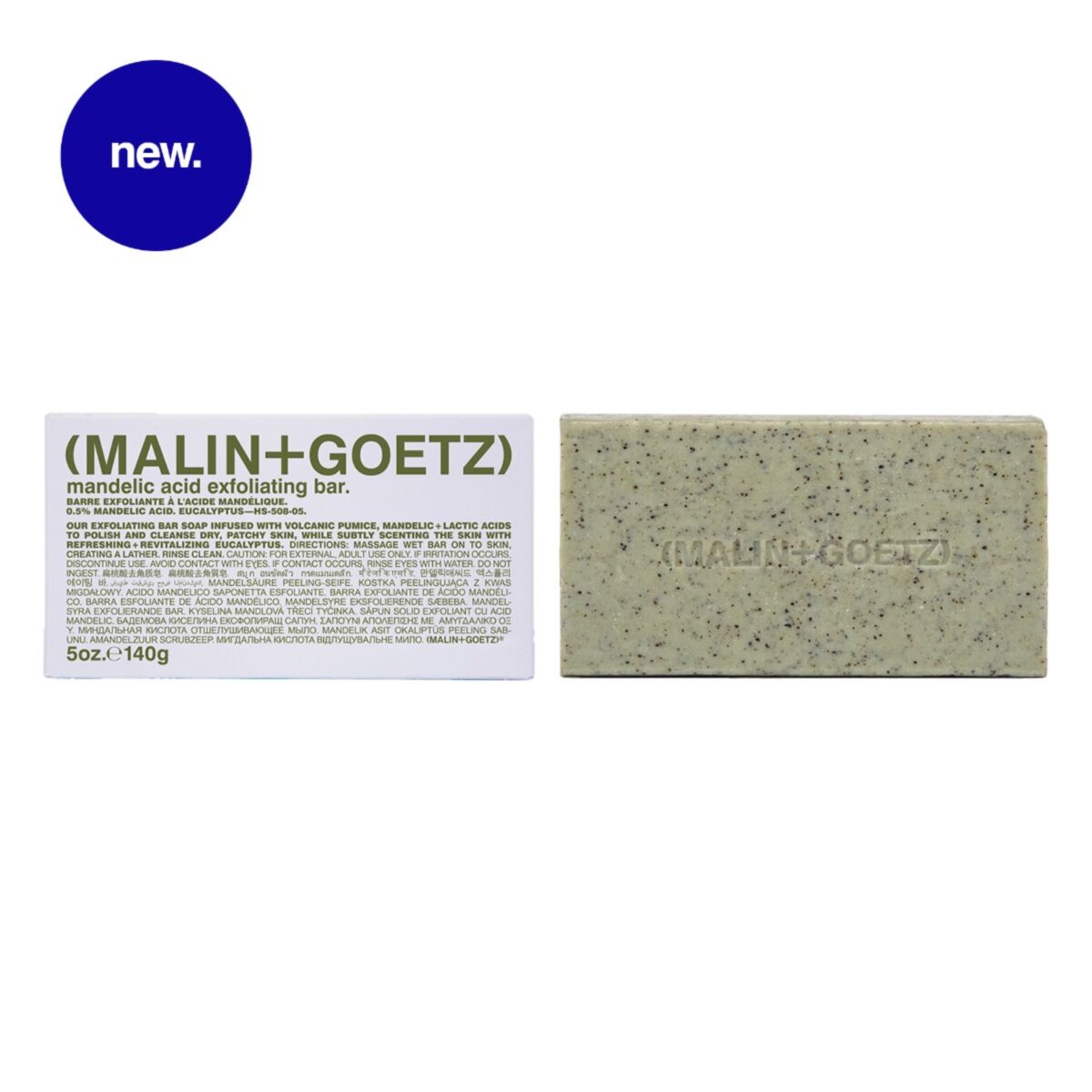 mandelic acid exfoliating bar.