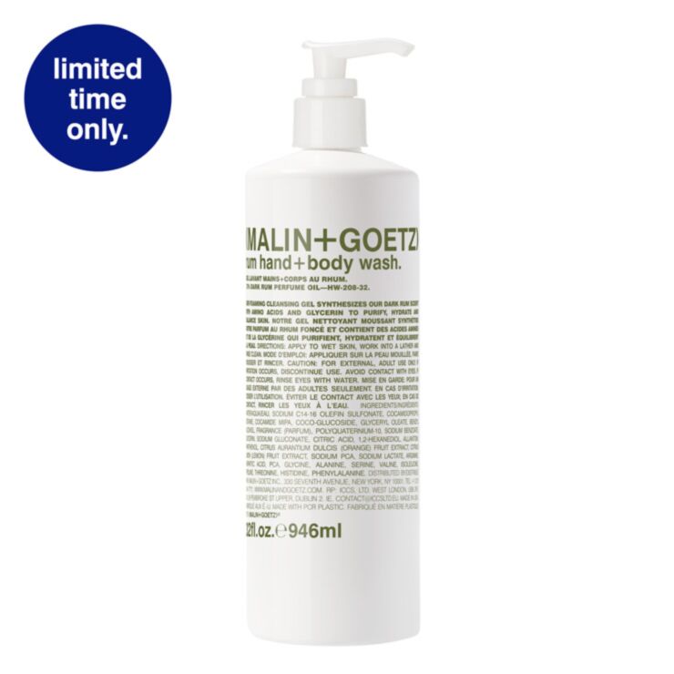 rum hand+body wash 32 fl.oz.