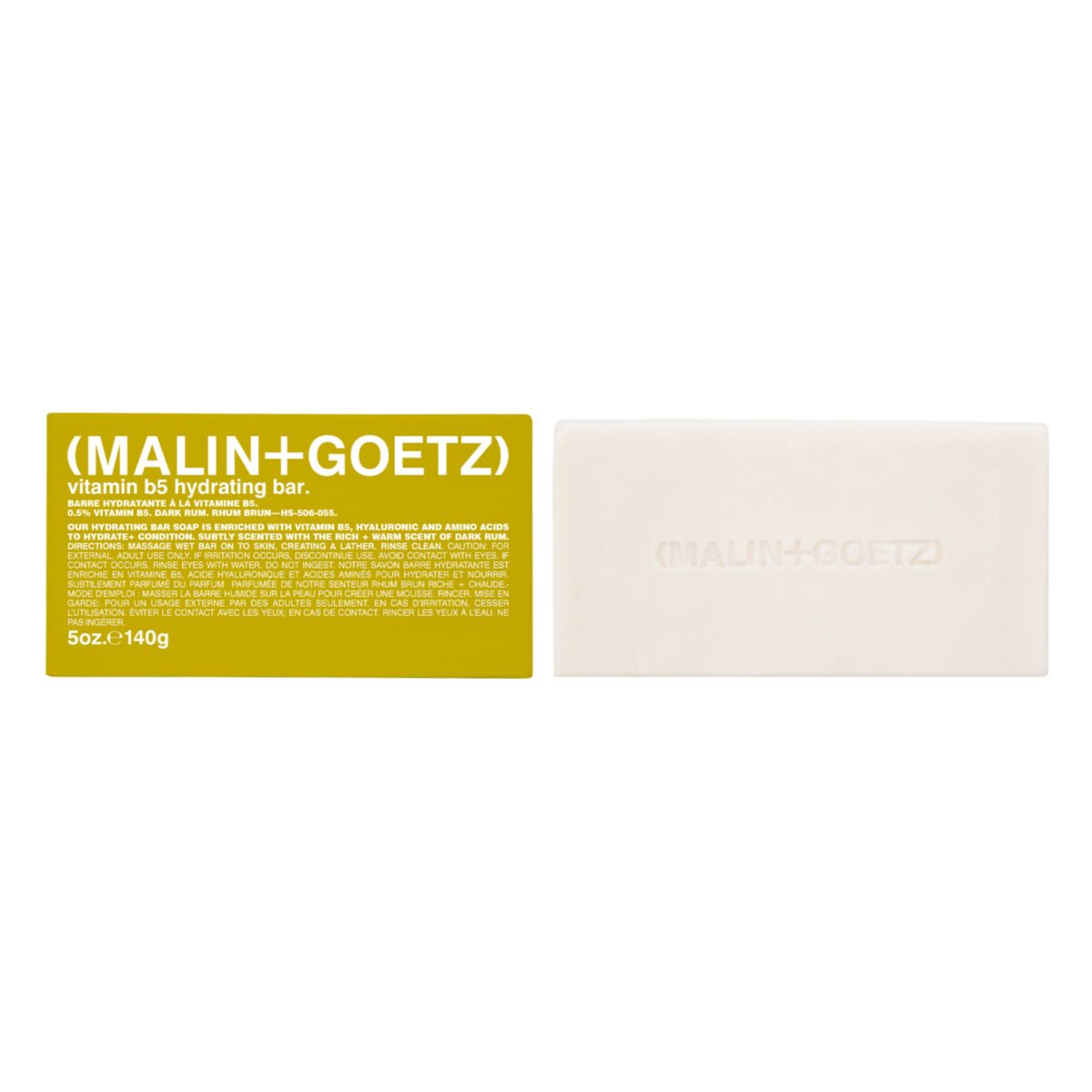 vitamin b5 hydrating bar - rum. | (MALIN+GOETZ)