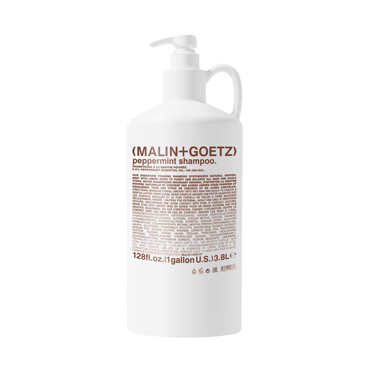 peppermint shampoo.