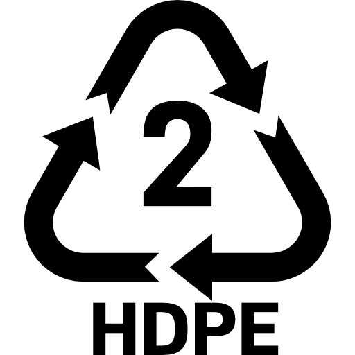 hdpe recyclable 2 symbol - malin and goetz