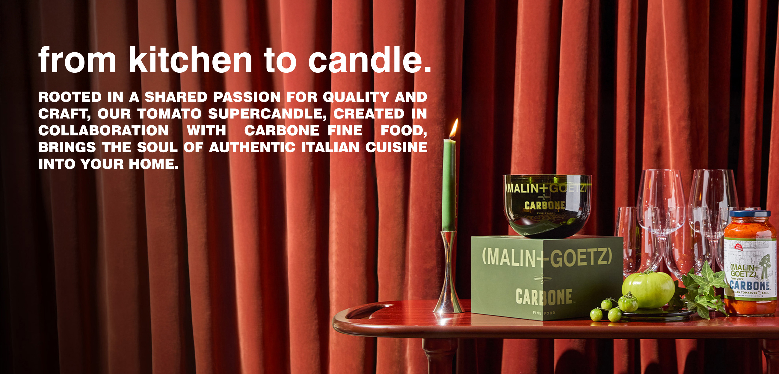 carbone tomato supercandle