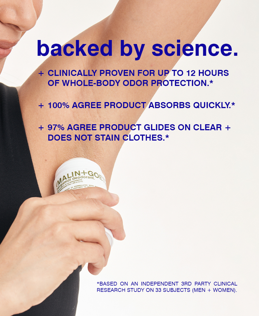 backed by science.