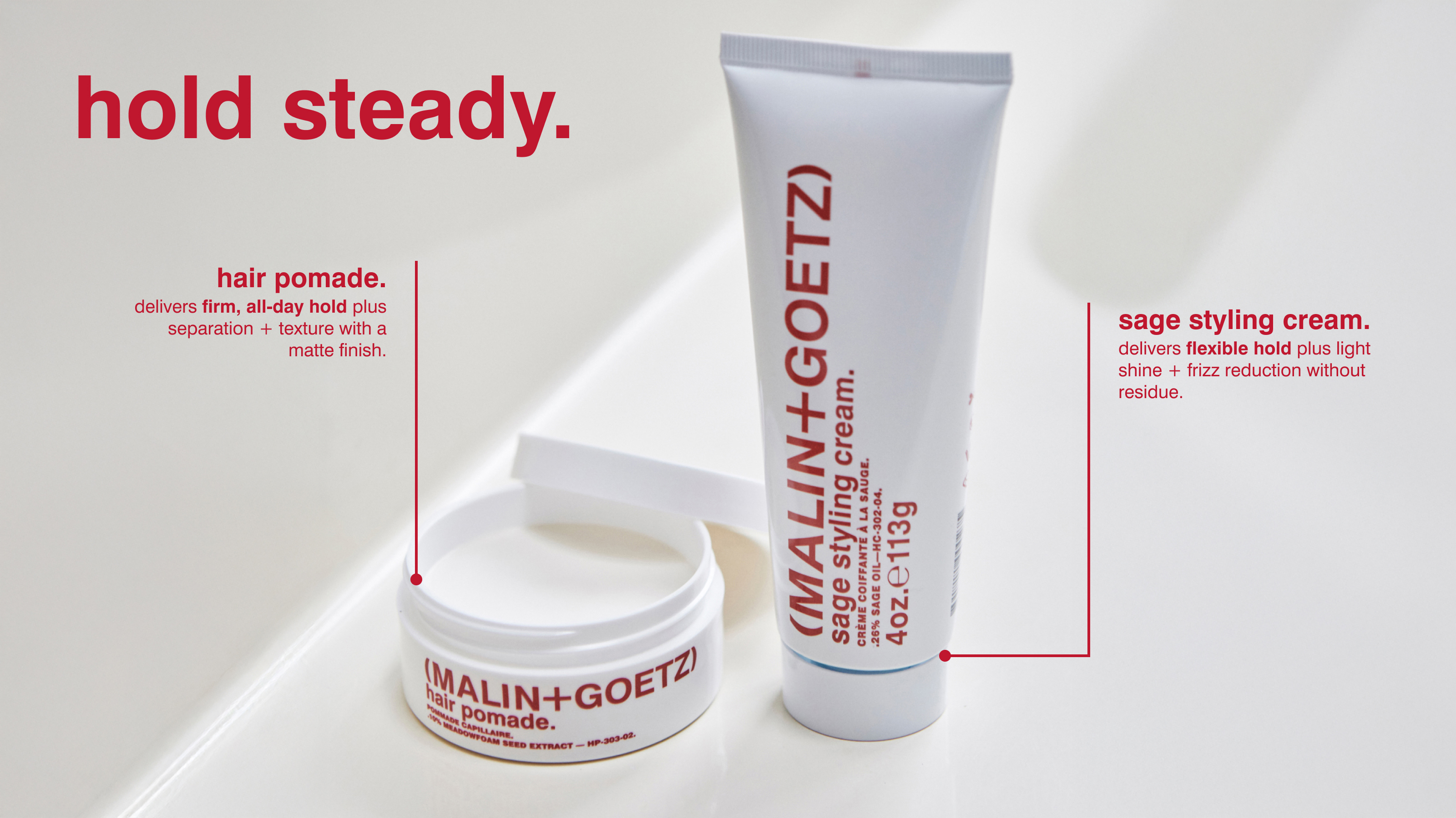 Sage Styling Cream | Sage Hair Cream | (MALIN+GOETZ)